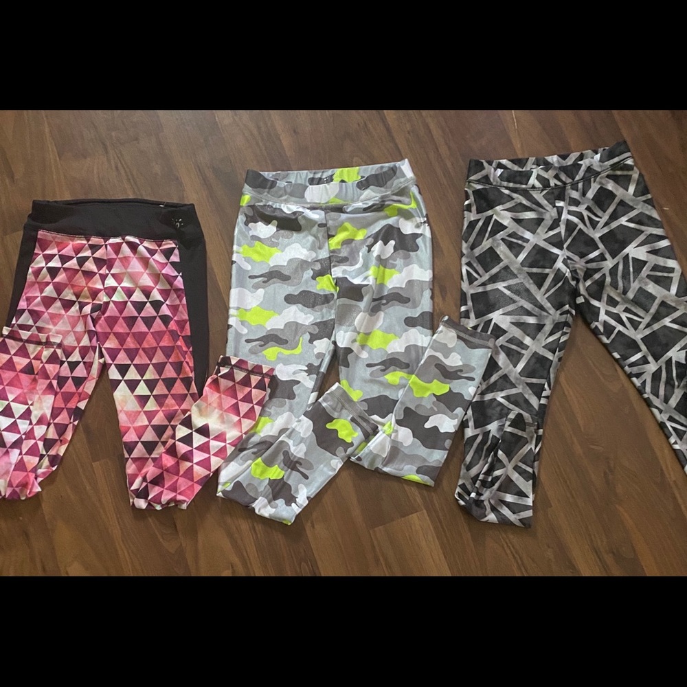 Girls size 12 justice leggings